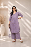 A-Line Printed Kurta Set